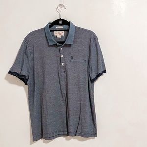 Original Penguin Cotton Men’s Polo, XL Blue